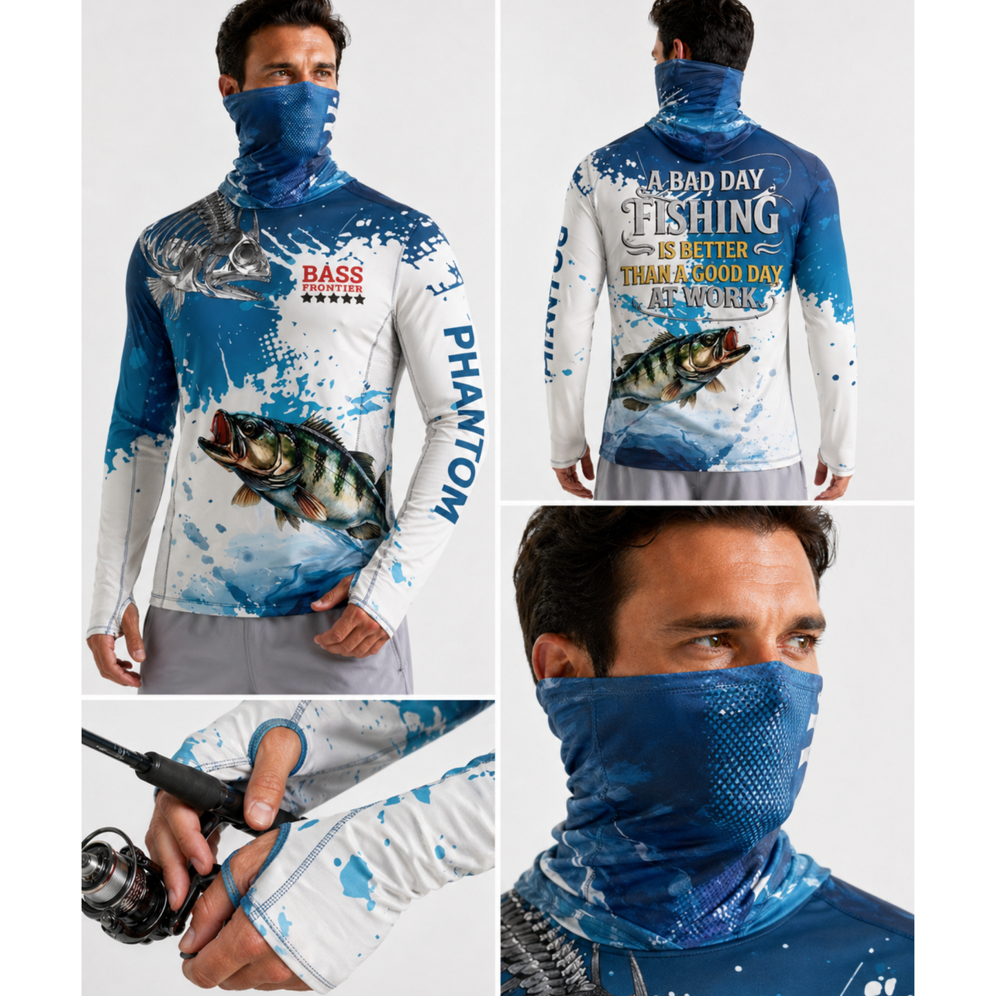 Phantom Largemouth Fishing Hoodie