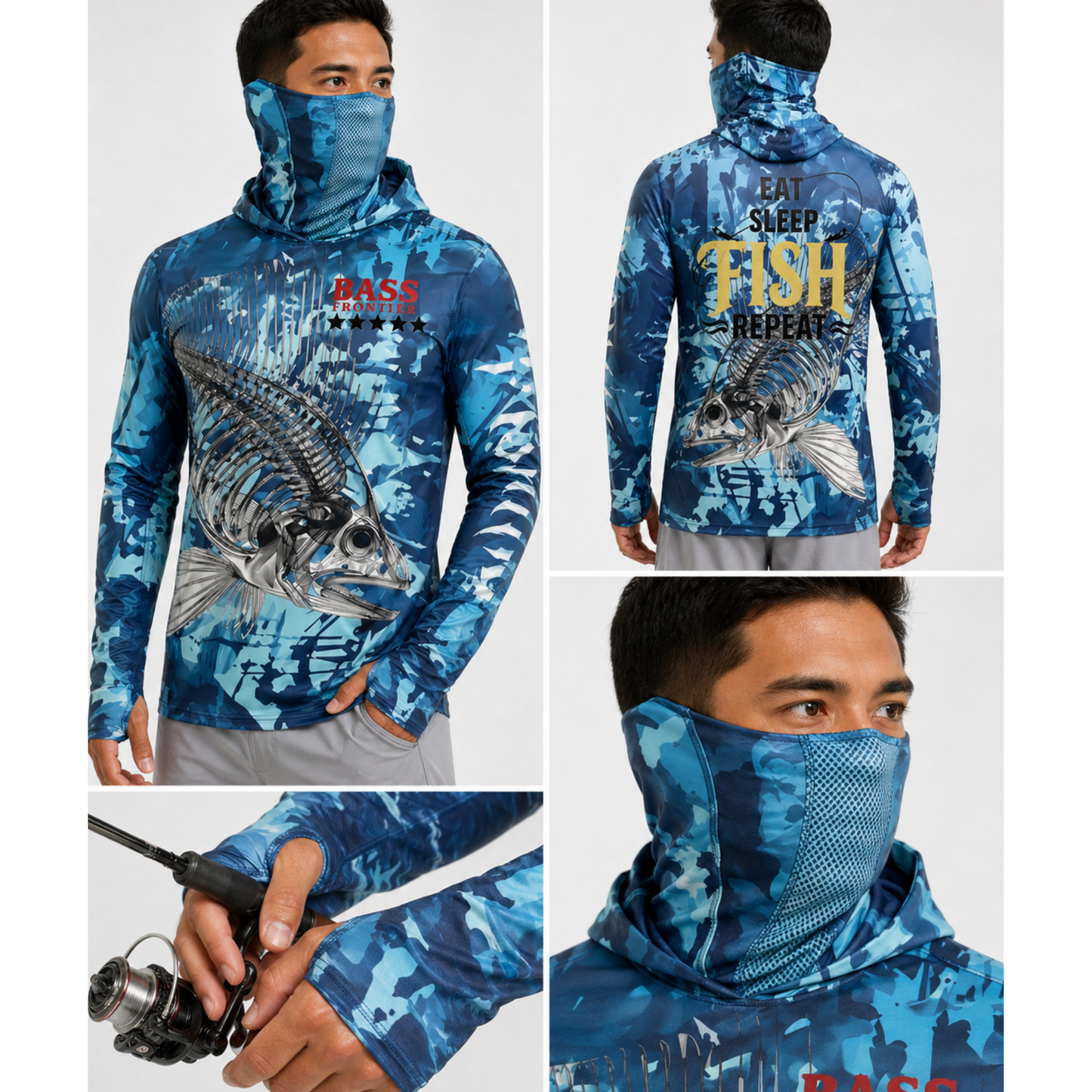 Phantom Bluegill Fishing Hoodie
