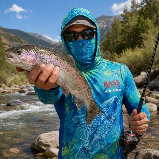 Phantom Rainbow Trout Fishing Hoodie