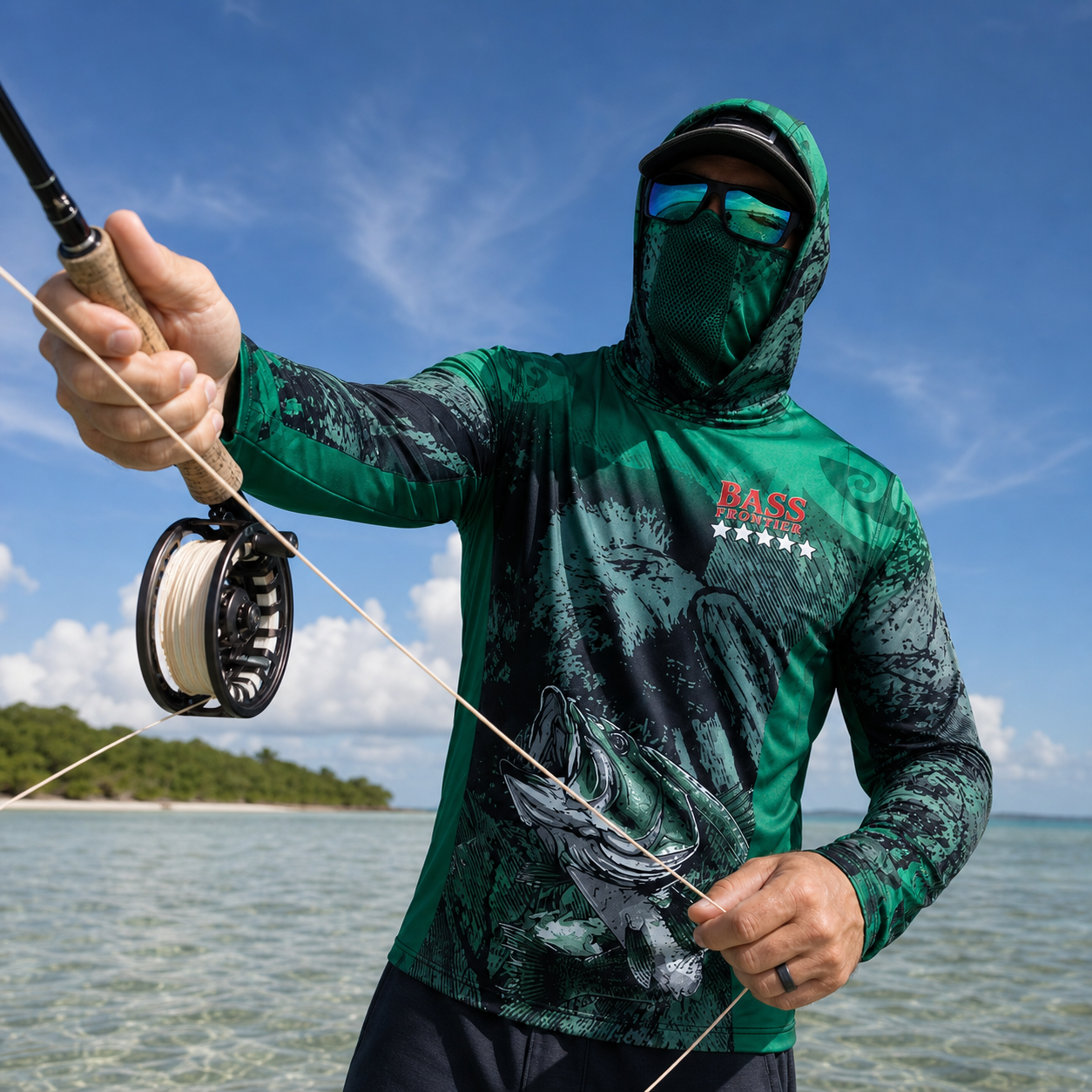 Phantom Smallmouth Fishing Hoodie